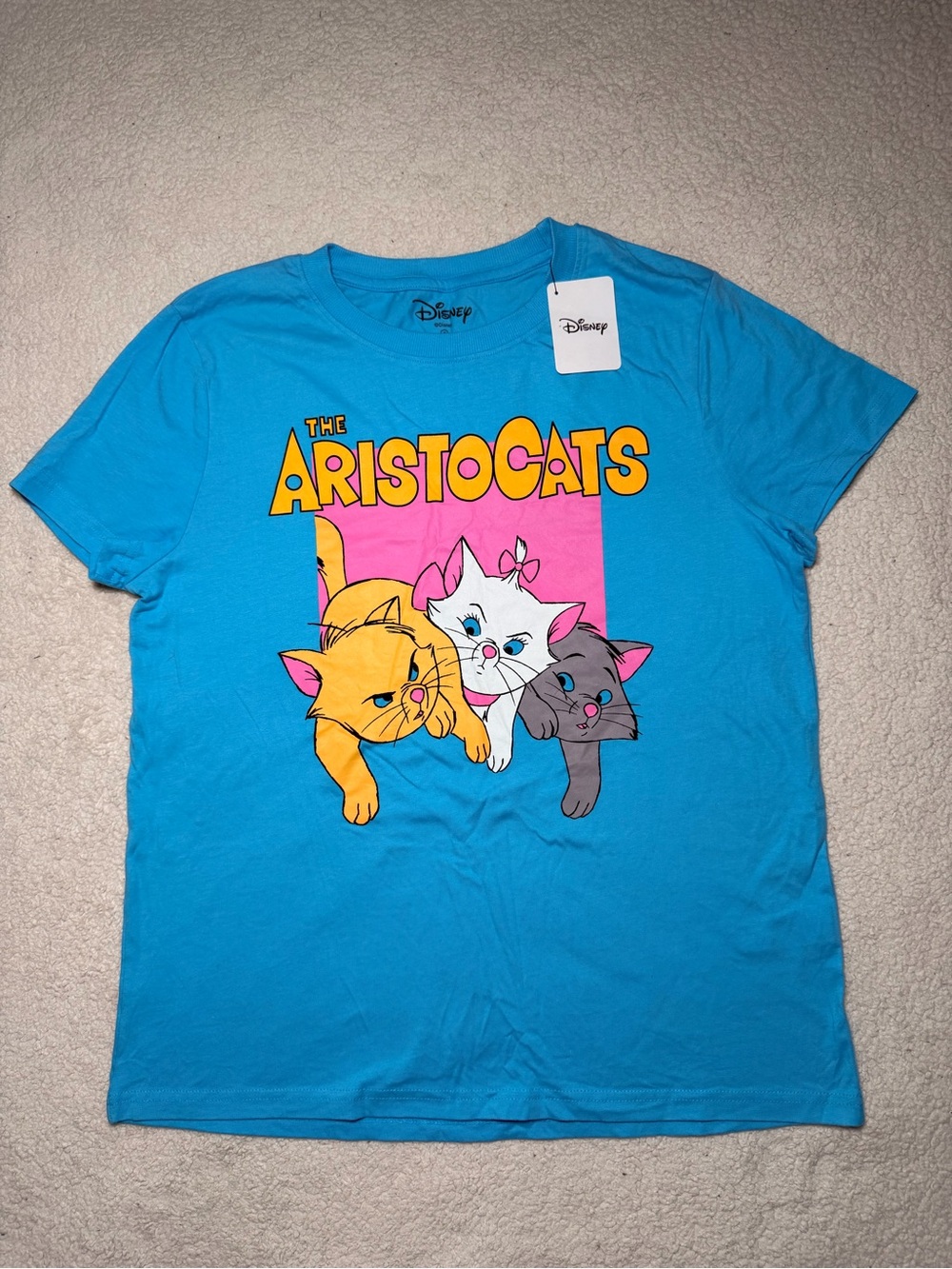 Disney The Aristocats Graphic Tee - Bright Blue S